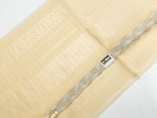 最大88%OFF【中古】和装小物 帯締め 帯揚げ セット 夏物 夏 絽 平組 帯締 帯揚 26w04-5595【リサイクル】 IDnet