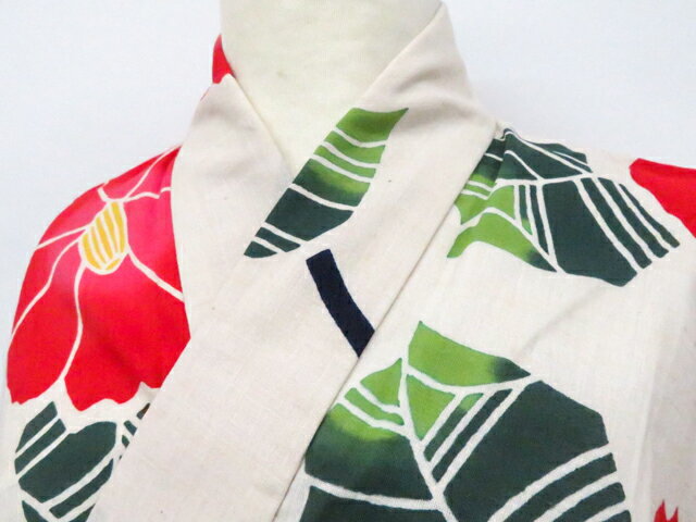 Summer Wear - 【中古】リサイクル着物 浴衣 花 着物 身丈約163.5cm 裄丈約62cm 26z04-2281【リサイクル】 IDnet