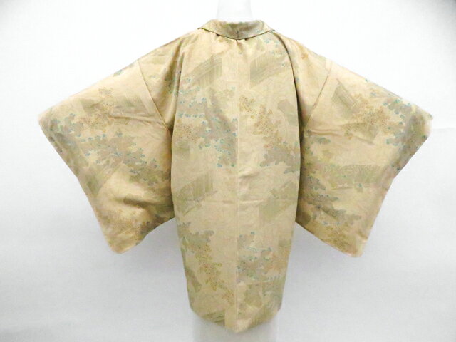 Haori - 【中古】リサイクル着物 羽織 未使用 しつけ付 羽織紐別売 正絹 着物 美品 身丈約80cm 裄丈約63.5cm 26z05-2359【リサイクル】 IDnet