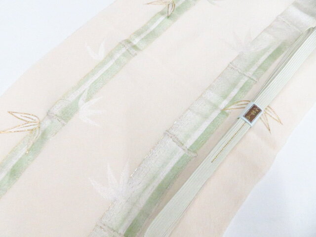 【中古】和装小物 帯締め帯揚げセット 帯締 帯揚 平組 金糸 26w05-5826【リサイクル】 IDnet