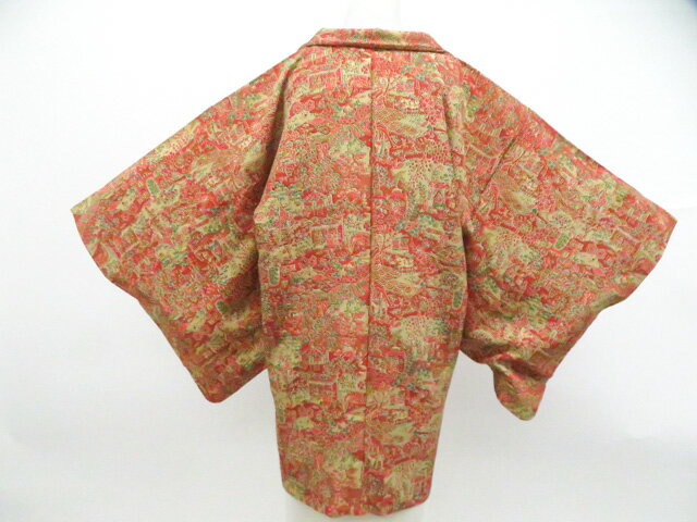 Haori - 【中古】リサイクル着物 羽織 羽織紐付 着物 正絹 身丈約78.5cm 裄丈約62.5cm 26z05-2385【リサイクル】 IDnet