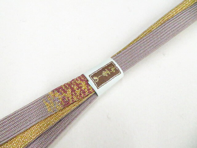 Rakuten - 【中古】和装小物 帯締め 高麗組 金糸 帯締美品 26w04-5946【リサイクル】 IDnet