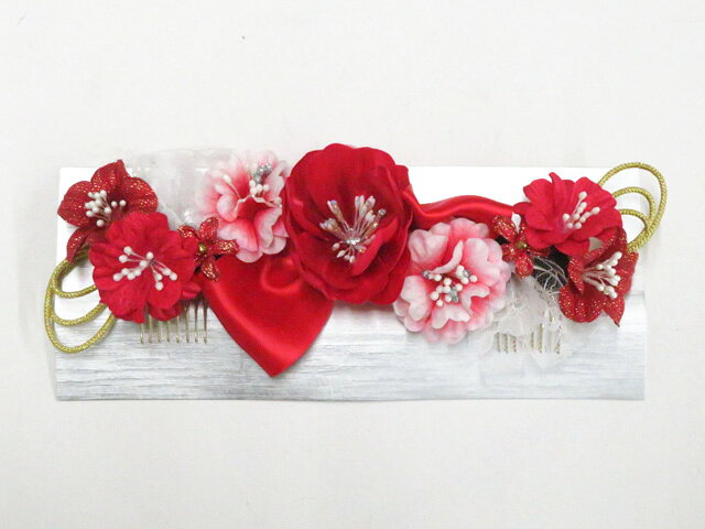 【中古】和装小物 髪飾り 未使用 花 箱付 美品 26w05-6017【リサイクル】 IDnet