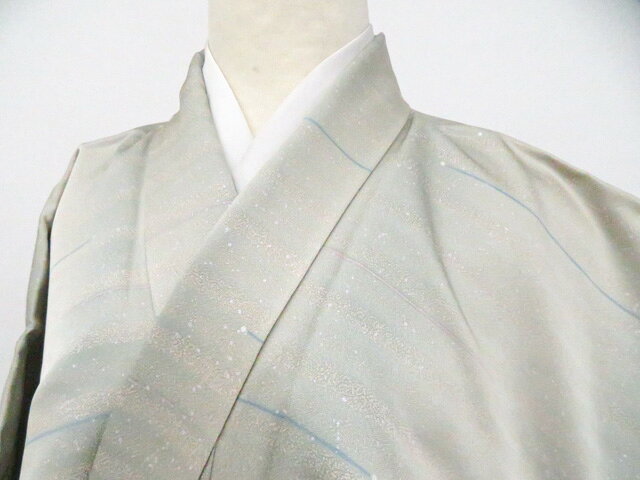 樂天商城 - 【中古】リサイクル着物 小紋 未使用品 正絹 着物 美品 身丈約151cm 裄丈約62cm 26z05-2437【リサイクル】 IDnet