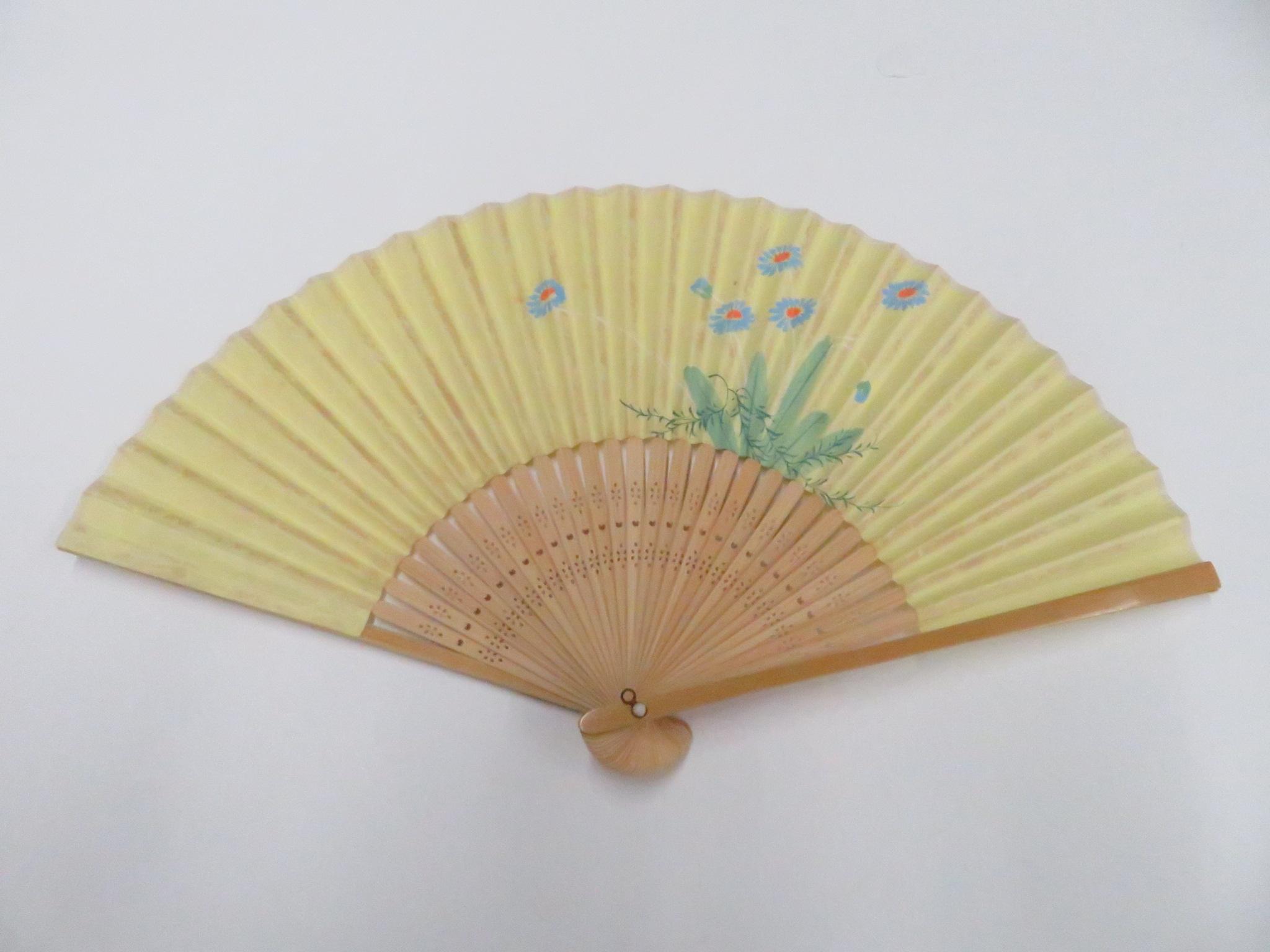 【中古】和装小物 和雑貨 扇子 花 26w05-6196【リサイクル】 IDnet