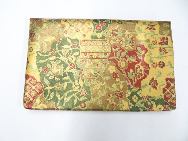アイディーネットの【中古】和装小物 和装バッグ ポーチ 唐花 26w05-6474【リサイクル】 IDnet｜アングル3