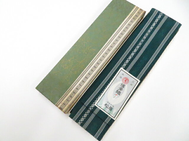 Full-Length Under-Kimono - 【中古】和装小物 伊達締め 男物 本場筑前博多織 箱付 26w05-6476【リサイクル】 IDnet