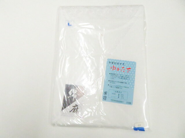【サイズ・素材・お色】 サイズ：ー 地色：白 (1枚目の画像が近いお色かと思われます) 素材：綿|麻 【商品状態】 汚れ:なし。 ランク:N その他: 【ランク説明】 N:新品・未使用品 S:未使用品に近い A:目立った傷や汚れはなく大変良い状態 B:多少の汚れありますが、着用可能 C:傷や汚れが見える部分にありますが、着用は可能 D:状態が悪くリメイク品やジャンク品としてお使いください。 【お読みください】 ※中古品だという点を御理解の上、ご入札ください ※商品画像は、パソコンの機種・モニターなどにより現品と色の違いが出る場合があります。 ※詳細は商品画像にてご確認ください。 ※日本国内から発送いたしております。 ※発送後は追跡番号をお知らせいたします。 ※スタッフによる手作業での検品採寸済み。 撮影：藤好　検品：小山　画像：森脇　入力：森脇 【検索キーワード】 中古 リサイクル着物 着物 kimono KIMONO 着付け教室 お茶会 初心者着物 正絹 木綿 絽 単衣 袷 カジュアル フォーマル 七五三 お宮参り 結婚式 お食事会 ショッピング お出かけ 破格 お値打ち 和服 帯 和装小物 20代 30代 40代 50代 60代 70代【仕立て上がり 和服 アウトレット リサイクル着物 通販 アイディーネット きもの】和装小物 ゆかた下 未使用品 Lサイズ 美品 26w05-6597