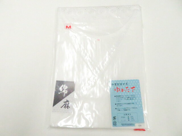 【サイズ・素材・お色】 サイズ：ー 地色：白 (1枚目の画像が近いお色かと思われます) 素材：綿|麻 【商品状態】 汚れ:なし。 ランク:N その他: 【ランク説明】 N:新品・未使用品 S:未使用品に近い A:目立った傷や汚れはなく大変良い状態 B:多少の汚れありますが、着用可能 C:傷や汚れが見える部分にありますが、着用は可能 D:状態が悪くリメイク品やジャンク品としてお使いください。 【お読みください】 ※中古品だという点を御理解の上、ご入札ください ※商品画像は、パソコンの機種・モニターなどにより現品と色の違いが出る場合があります。 ※詳細は商品画像にてご確認ください。 ※日本国内から発送いたしております。 ※発送後は追跡番号をお知らせいたします。 ※スタッフによる手作業での検品採寸済み。 撮影：藤好　検品：小山　画像：森脇　入力：森脇 【検索キーワード】 中古 リサイクル着物 着物 kimono KIMONO 着付け教室 お茶会 初心者着物 正絹 木綿 絽 単衣 袷 カジュアル フォーマル 七五三 お宮参り 結婚式 お食事会 ショッピング お出かけ 破格 お値打ち 和服 帯 和装小物 20代 30代 40代 50代 60代 70代【仕立て上がり 和服 アウトレット リサイクル着物 通販 アイディーネット きもの】和装小物 ゆかた下 未使用品 Mサイズ 美品 26w05-6607