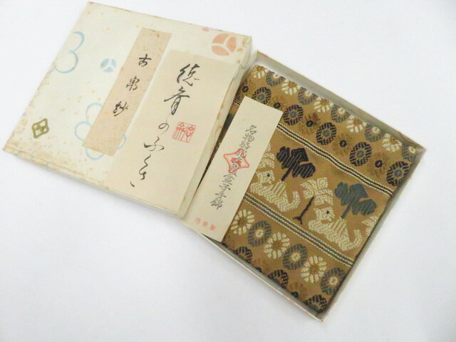 Rakuten - 【中古】和装小物 和雑貨 古ふくさ 徳斉 箱入り 美品 26w05-6617【リサイクル】 IDnet