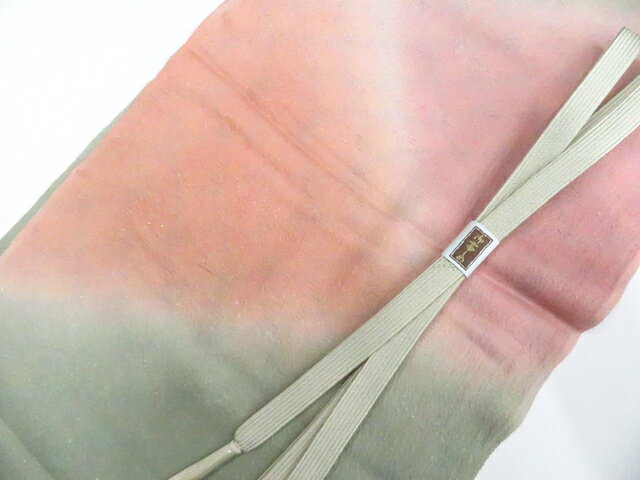 【中古】和装小物 帯締め 帯揚げ セット 暈し 高麗組 帯締 帯揚 美品 26w05-6648【...