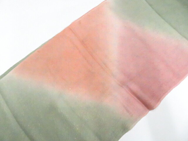 【中古】和装小物 帯締め 帯揚げ セット 暈し 高麗組 帯締 帯揚 美品 26w05-6648【...