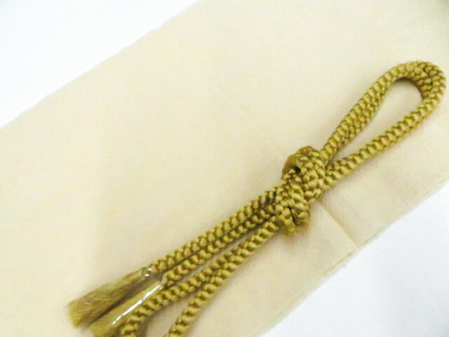樂天商城 - 最大85%OFF【中古】和装小物 帯締め 帯揚げ セット ちりめん 丸組 帯締 帯揚 美品 26w05-6703【リサイクル】 IDnet