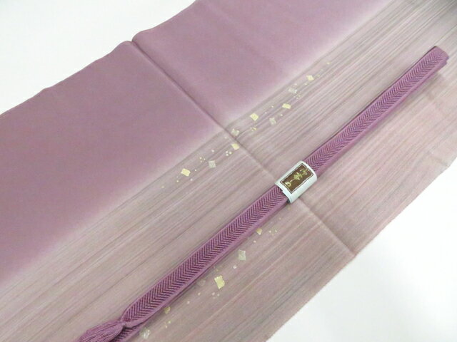 Rakuten - 【中古】和装小物 帯揚げ帯締めセット 帯揚 帯締 平組 美品 26w05-6718【リサイクル】 IDnet