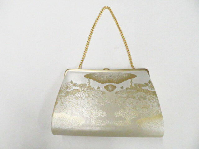 樂天商城 - 最大85%OFF【中古】和装小物 和装バッグ 帯地 金糸 フォーマル 26w05-6898【リサイクル】 IDnet