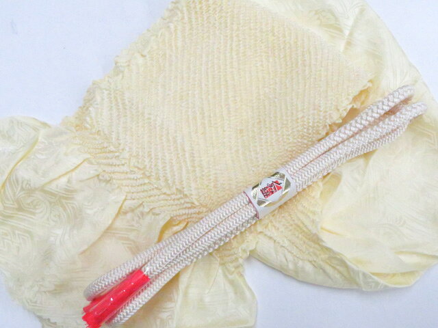 樂天商城 - 【中古】和装小物 帯締め帯揚げセット 丸組 中抜き絞り 帯締 帯揚 26w05-7228【リサイクル】 IDnet