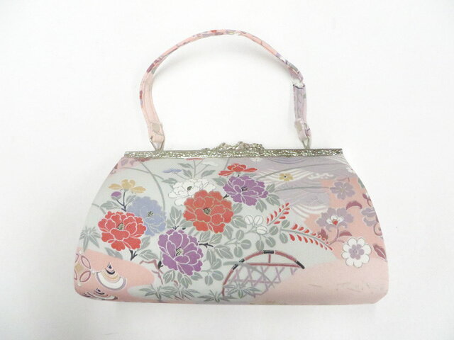 【中古】和装小物 和装バッグ 花と宝尽くし 26w06-7547【リサイクル】 IDnet