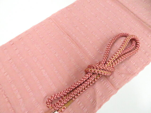 樂天商城 - 【中古】和装小物 帯締め帯揚げセット 丸組 金糸 帯締 帯揚 26w06-7692【リサイクル】 IDnet