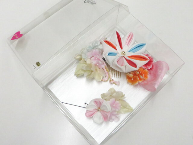 【中古】和装小物 未使用 髪飾り 花飾り 箱付 美品 r8w06-446【リサイクル】 IDnet