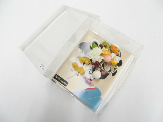 樂天商城 - 【中古】和装小物 未使用 髪飾り ちりめん細工 花飾り 箱付 美品 r8w06-447【リサイクル】 IDnet
