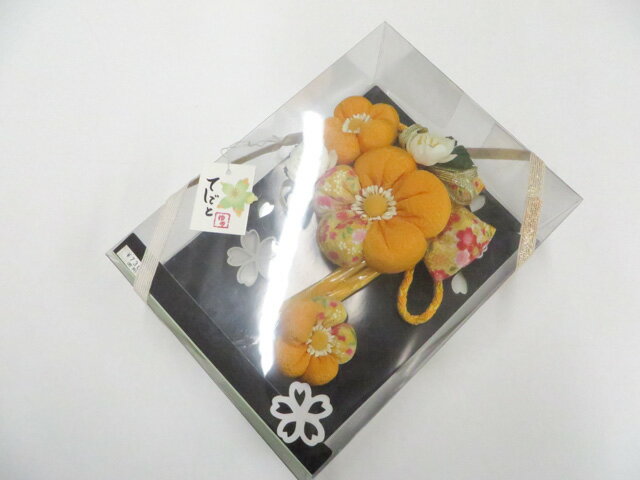 樂天商城 - 【中古】和装小物 未使用 髪飾り ちりめん細工 花 箱付 美品 r8w06-448【リサイクル】 IDnet