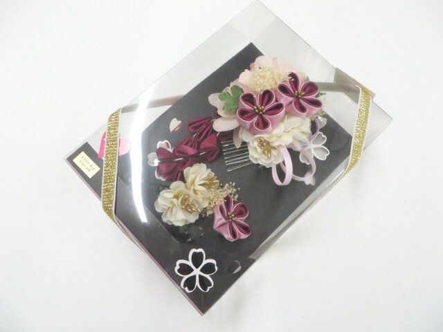 Rakuten - 【中古】和装小物 未使用 髪飾り 花 箱付 美品 r8w06-458【リサイクル】 IDnet