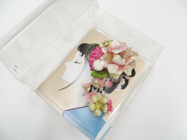其它 - 【中古】和装小物 未使用 髪飾り 花 箱付 美品 r8w06-459【リサイクル】 IDnet