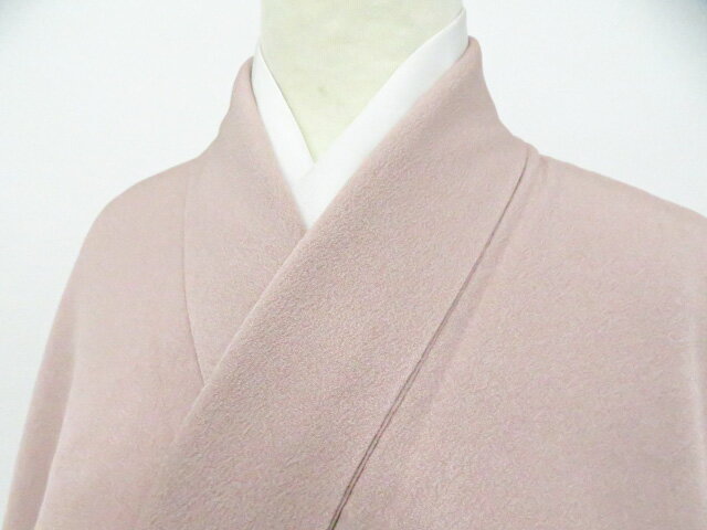 樂天商城 - 【中古】リサイクル着物 色無地 単衣 一つ紋 着物 正絹 身丈約150cm 裄丈約61cm 26z06-3239【リサイクル】 IDnet