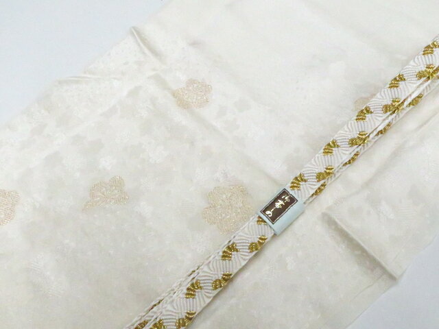 樂天商城 - 【中古】和装小物 帯揚げ帯締めセット 帯揚 帯締 礼装用 縫取り 平組 金糸 26w06-7957【リサイクル】 IDnet