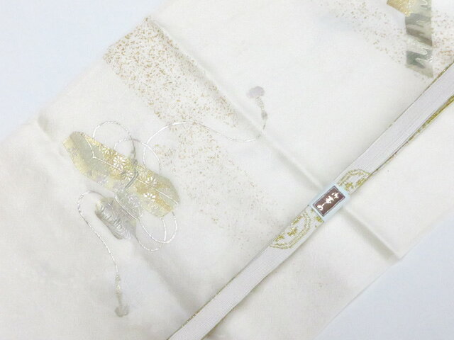 【サイズ・素材・お色】 帯締め 長さ：M サイズ ◆帯締め Mサイズ・・約145cm以上◆ ◆帯締め Lサイズ・・約180cm以上◆ ◆帯揚げ ・・生地幅 約28cm以上◆ 地色：白 (1枚目の画像が近いお色かと思われます) 素材：正絹 【商品状態】 汚れ:なし ランク:A その他: 【ランク説明】 N:新品・未使用品 S:未使用品に近い A:目立った傷や汚れはなく大変良い状態 B:多少の汚れありますが、着用可能 C:傷や汚れが見える部分にありますが、着用は可能 D:状態が悪くリメイク品やジャンク品としてお使いください。 【お読みください】 ※中古品だという点を御理解の上、ご入札ください ※商品画像は、パソコンの機種・モニターなどにより現品と色の違いが出る場合があります。 ※詳細は商品画像にてご確認ください。 ※日本国内から発送いたしております。 ※発送後は追跡番号をお知らせいたします。 ※スタッフによる手作業での検品採寸済み。 撮影：北川　検品：北川　画像：森脇　入力：松田 【検索キーワード】 中古 リサイクル着物 着物 kimono KIMONO 着付け教室 お茶会 初心者着物 正絹 木綿 絽 単衣 袷 カジュアル フォーマル 七五三 お宮参り 結婚式 お食事会 ショッピング お出かけ 破格 お値打ち 和服 帯 和装小物 20代 30代 40代 50代 60代 70代【仕立て上がり 和服 アウトレット リサイクル着物 通販 アイディーネット きもの】和装小物 帯締め帯揚げセット 礼装用 高麗組 金糸 帯締 帯揚 美品 26w06-8228