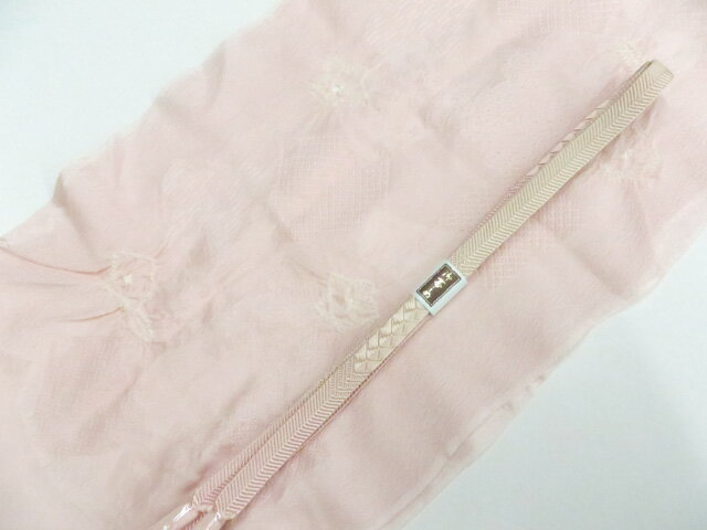 樂天商城 - 【中古】和装小物 帯締め帯揚げセット 平組 絞り 帯締 帯揚 美品 26w06-8261【リサイクル】 IDnet