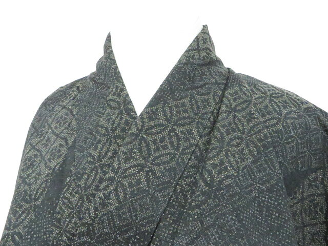 樂天商城 - 【中古】リサイクル着物 小紋 着物 身丈約163cm 裄丈約66cm 26z06-3440【リサイクル】 IDnet
