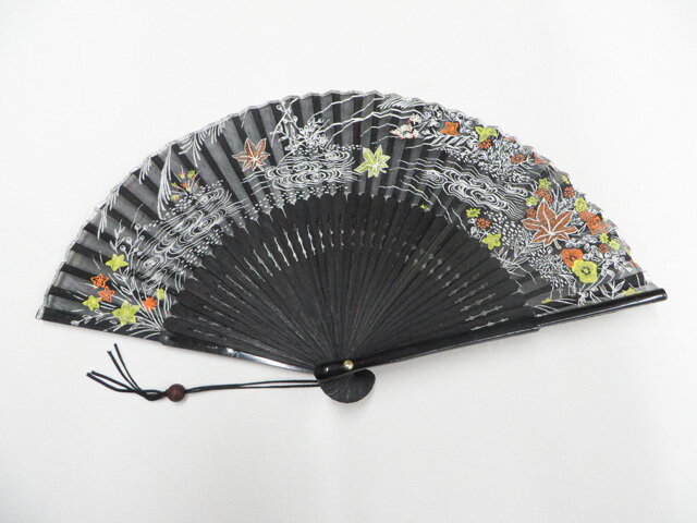 【中古】和装小物 和雑貨 扇子 花 26w06-8924【リサイクル】 IDnet