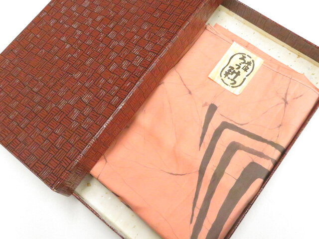 【中古】和装小物 和雑貨 風呂敷 本染 ろうけつ 箱入 26w07-9546【リサイクル】 IDnet