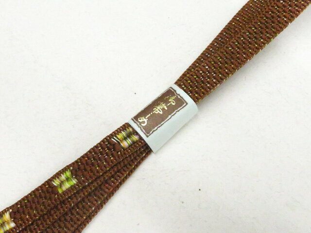 【中古】和装小物 帯締め 帯締 平組 美品 26w07-9611【リサイクル】 IDnet