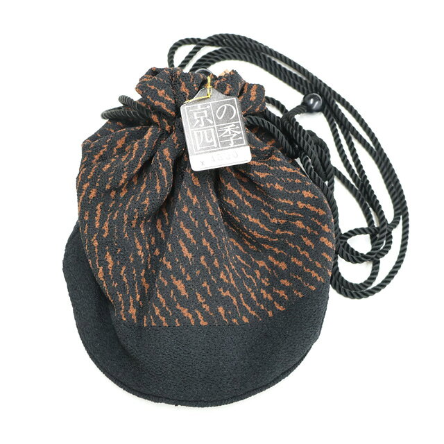 【中古】和装小物 巾着 ちりめん 未使用品 美品 26w07-10716【リサイクル】 IDnet