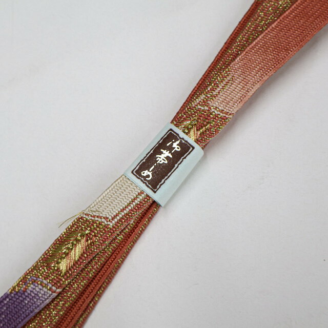 【中古】和装小物 帯締め 帯締 高麗組 金糸 美品 26w08-12124【リサイクル】 IDnet