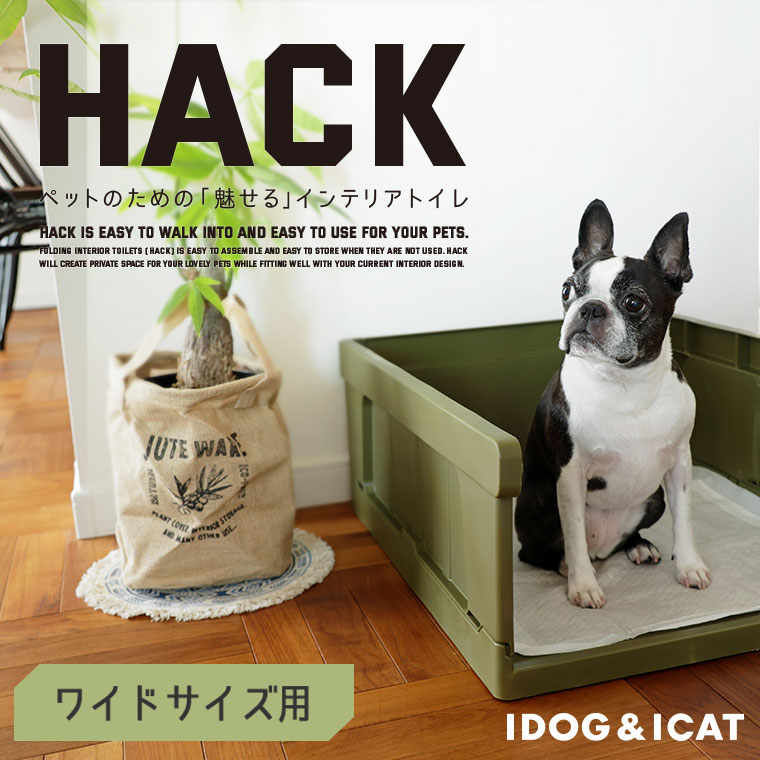 【決算感謝マラソン セール ★25％OFF】【 犬 トイレ 】iDog HACK 愛犬のためのイン...