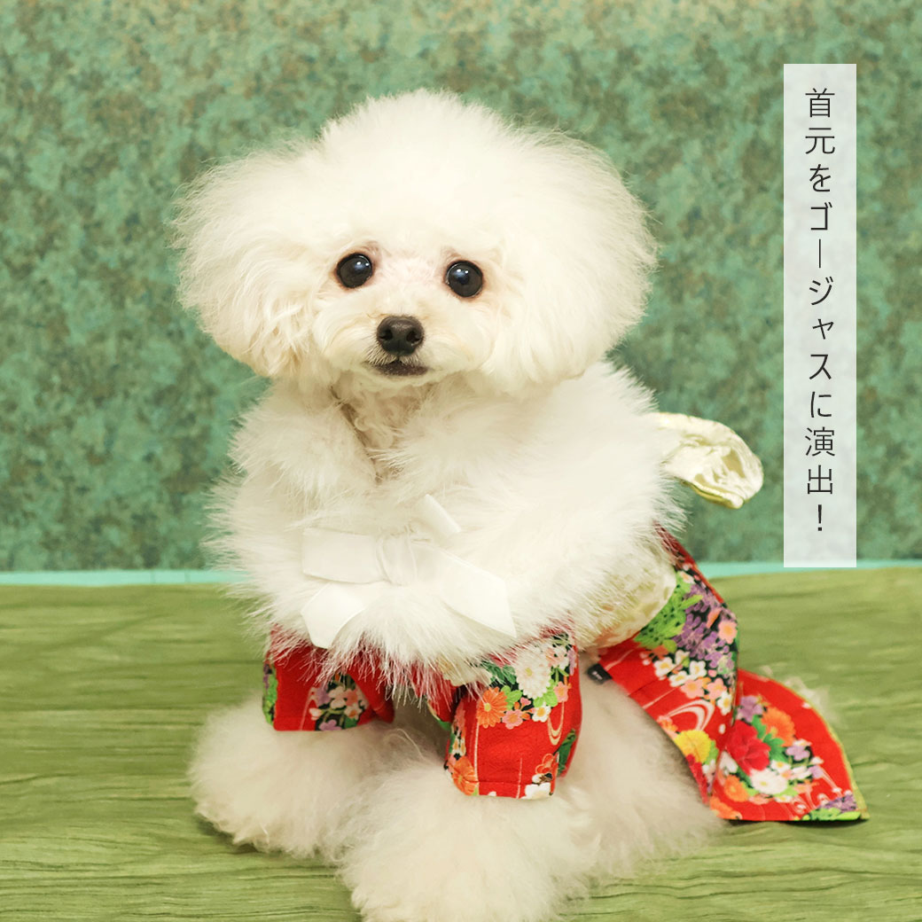 【 犬 服 着物 】iDog ふわふわファーショール アイドッグ メール便OK【 ショール ...