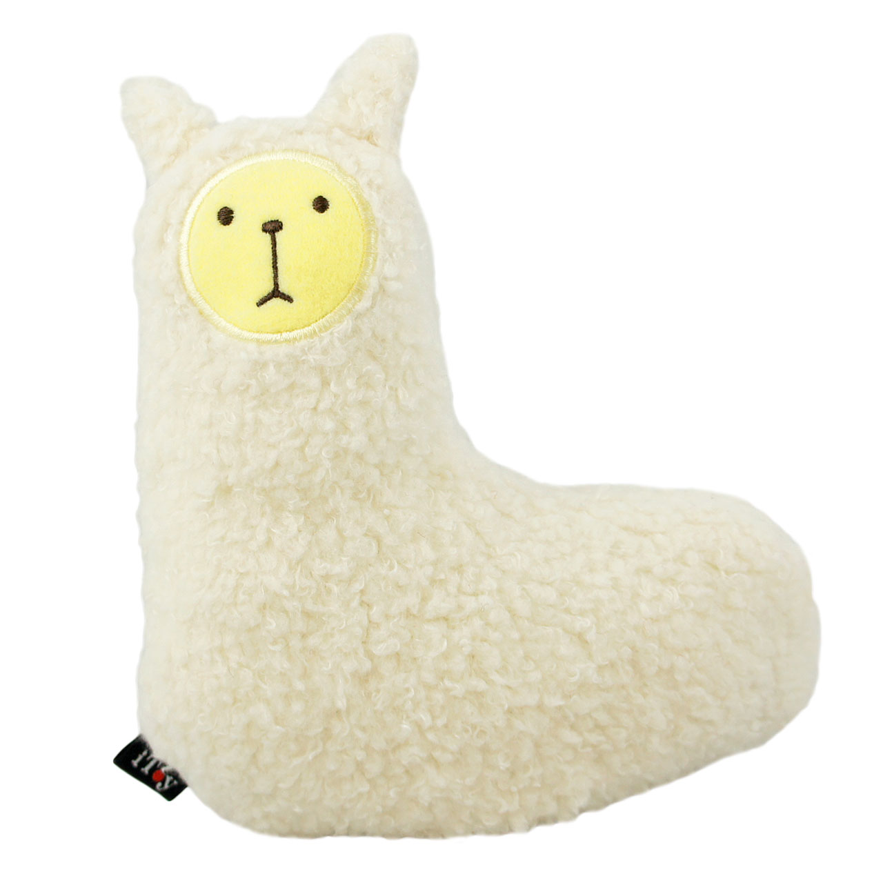 【 犬 おもちゃ 】iToy/ないしょのポケット もこもこアルパカ 鳴き笛入り【 国産 布製 安全 子犬 知育 ドッグトイ 犬のおもちゃ 玩具 ぬいぐるみ 笛入り 音 超小型犬 小型犬 犬用 icat i dog 楽天 】