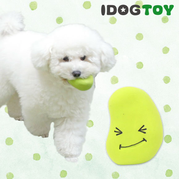 【 犬 おもちゃ 】IDOG&ICAT オリジナルラテックスTOY はじけるそらマメ【 ラテックス ゴム ラバー 犬用おもちゃ ドッグトイ 玩具 かわいい 超小型犬 小型犬 犬用 i dog 楽天 】【 あす楽 翌日配送 】