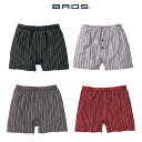 15%OFF メンズ ワコール ブロス(BROS) インナー 肌着 トランクス(前開き)ノーマル丈 GT4111 LL