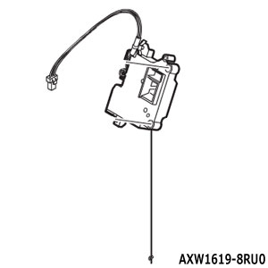 【純正品】AXW1619-8RU0 Panasonic フタロックスイッチ 洗濯乾燥機用【NA-VX5300R/NA-VX7300R他用】※ネジ等は付属しません ※ドア右開き専用/スイッチ部分のみ National ナショナル パナソニック 新品 ※離島 沖縄配送不可