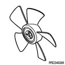 【純正品】FFE2340269 Panasonic 羽根 扇風機用【F-CG322-H/F-CH324-H/F-CH325-S他用】※FFE2340250の後継品 パナソニック 新品 ※離島・沖縄配送不可