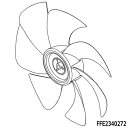 【純正品】FFE2340272 Panasonic 羽根 扇風機用【F-CM338-W/F-CM339-N用】パナソニック 新品 ※離島・沖縄配送不可