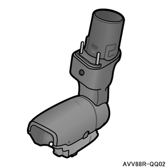 【在庫あり】【純正品】AVV88R-QQ02 Panasonic 子ノズル 掃除機用【MC-SBU620J/MC-SBU630J/MC-SBU820J/MC-SBU830J/MC-VGS6000他用】※親ノズルは別売りです パナソニック 新品 ※離島・沖縄配送不可/あす楽
