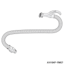 【純正品】AVV94P-RW07 Panasonic ホース 掃除機用【MC-PA110G/MC-PA120G用】パナソニック 新品 ※離島・沖縄配送不可