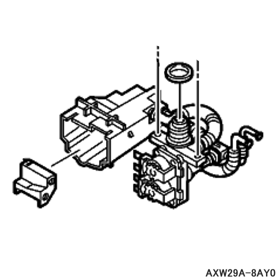 【最短翌日お届け】純正品 AXW29A-8AY0 Panasonic 給水弁ユニット 洗濯機用【NA