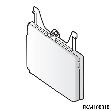 【純正品】FKA4100010 Panasonic 電極ユニット ジアイーノ用【F-JDL50-W/F-JDL50-K他用】パナソニック 新品 ※離島・沖縄配送不可