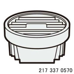 Rakuten - 【最短翌日お届け】純正品 2173370570 SHARP 高性能プリーツフィルター 掃除機用【EC-SR5-P他用】※2173370565/2173370569の同等品 シャープ 新品 ※離島・沖縄配送不可【在庫あり】